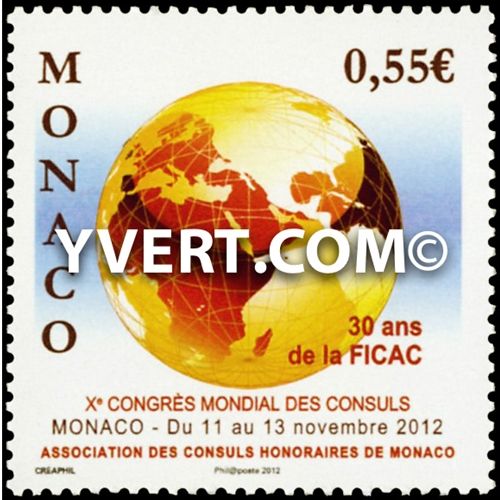 n° 2839 -  Timbre Monaco Poste