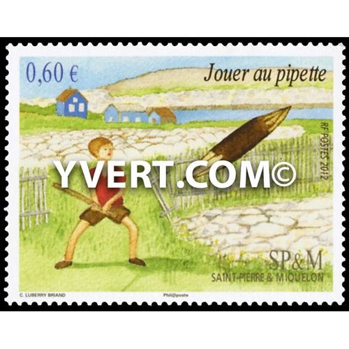 n° 1052 -  Timbre Saint-Pierre et Miquelon Poste