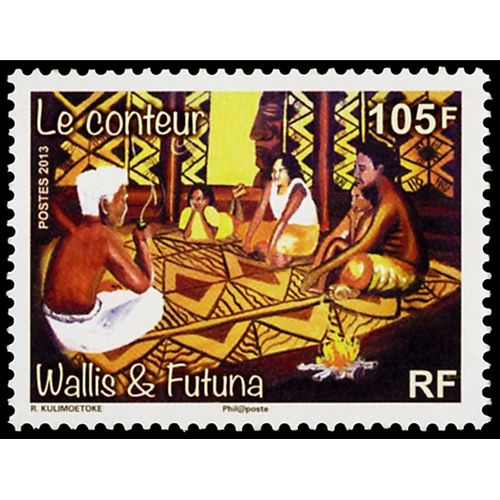 n° 788/789 -  Sello Wallis y Futuna CorreIos