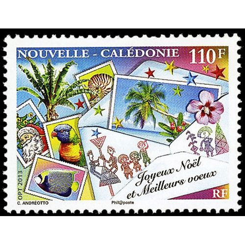 n° 1201 - Timbre Nelle-Calédonie Poste