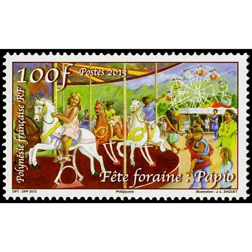 n° 1033 - Timbre Polynésie Poste