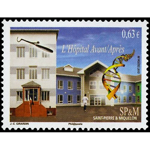 n° 1082 - Timbre Saint-Pierre et Miquelon Poste