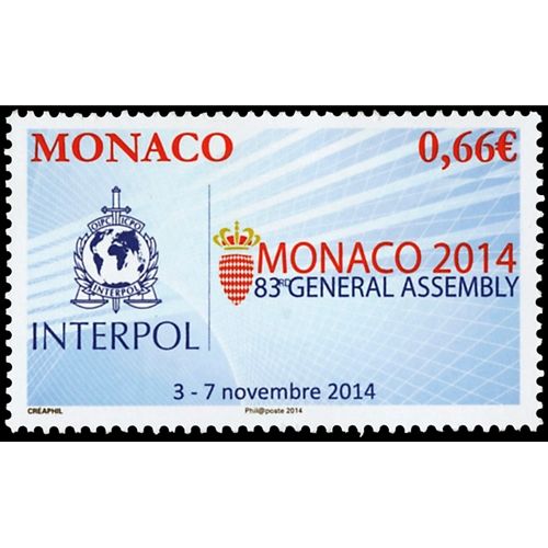 n° 2946 - Timbre Monaco Poste