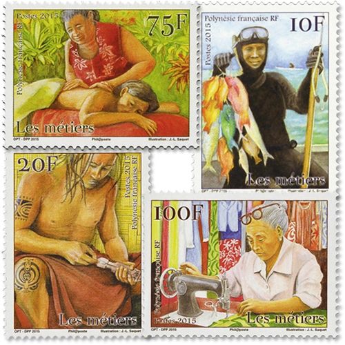 n° 1079/1082 - Stamps Polynesia Mail