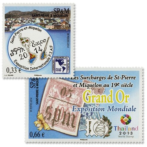 n° 1116/1117 - Stamps Saint-Pierre et Miquelon Mail