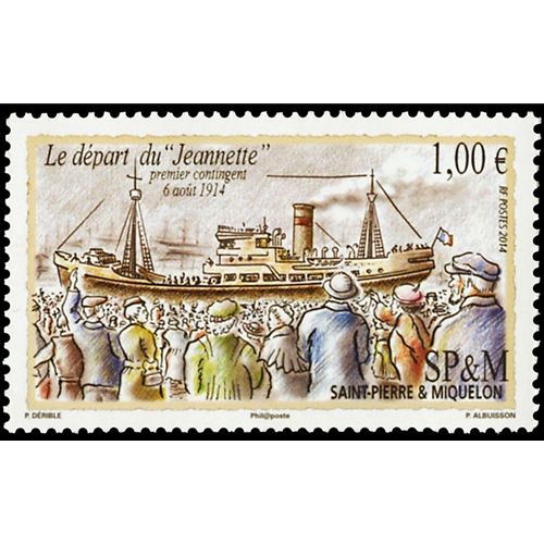 n° 1121 - Stamps Saint-Pierre et Miquelon Mail