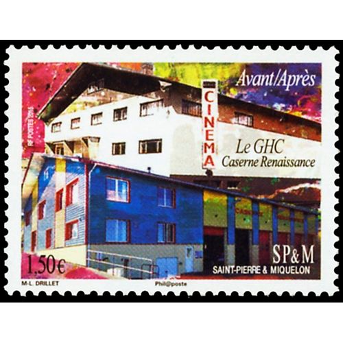 n° 1132 - Sello San Pedro y Miquelón Correo