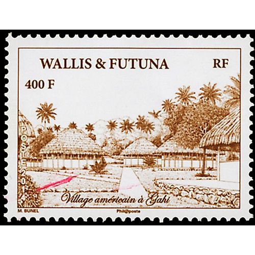 n° 824 - Selo Wallis e Futuna Correio