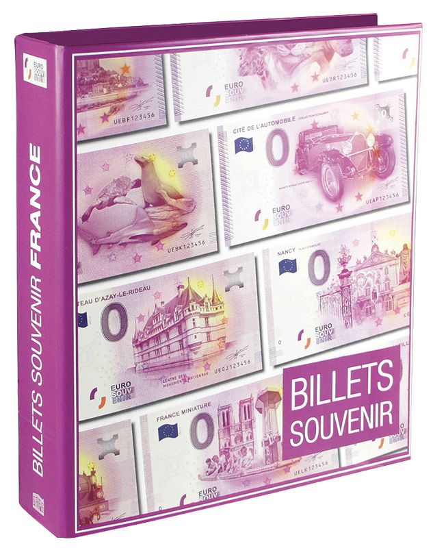 Album BILLETS €URO SOUVENIR - FRANCE 2017 (SAFE)