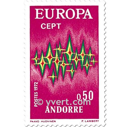 n° 217/218 -  Timbre Andorre Poste