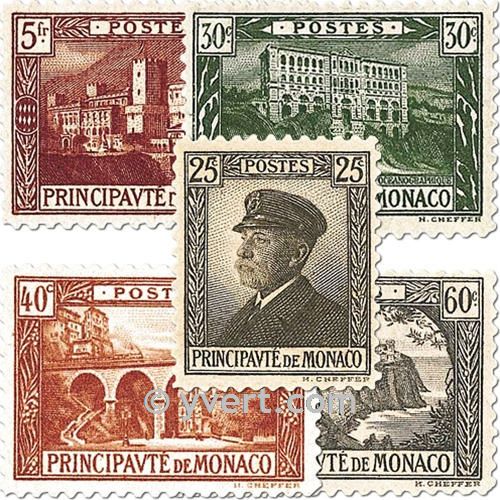 n° 54/64 -  Timbre Monaco Poste