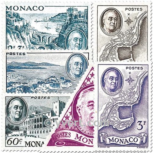 nr. 295/300 -  Stamp Monaco Mail