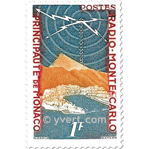 n° 376/378 -  Timbre Monaco Poste