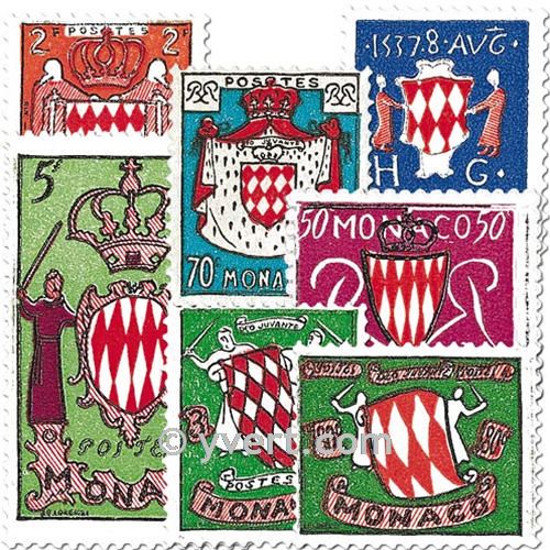 n° 405/411 -  Timbre Monaco Poste