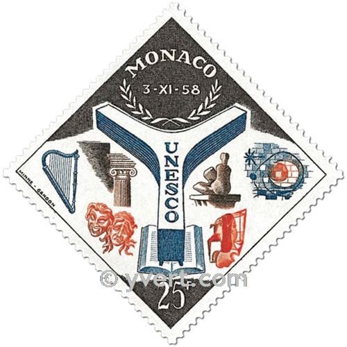 n° 511/512 -  Timbre Monaco Poste