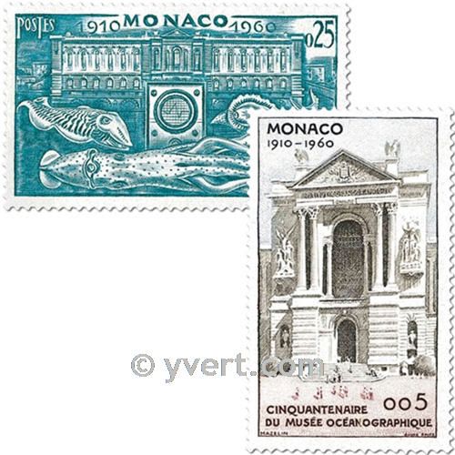 n° 526/531 -  Timbre Monaco Poste