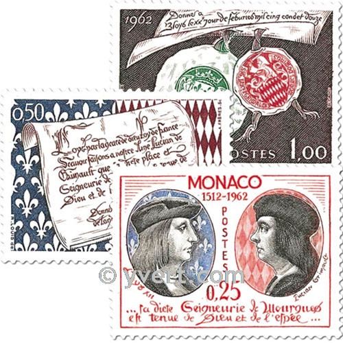 n° 576/578 -  Timbre Monaco Poste