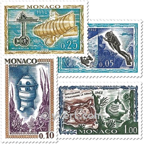 n° 591/597 -  Timbre Monaco Poste