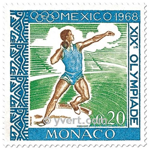 n° 736/741 -  Timbre Monaco Poste