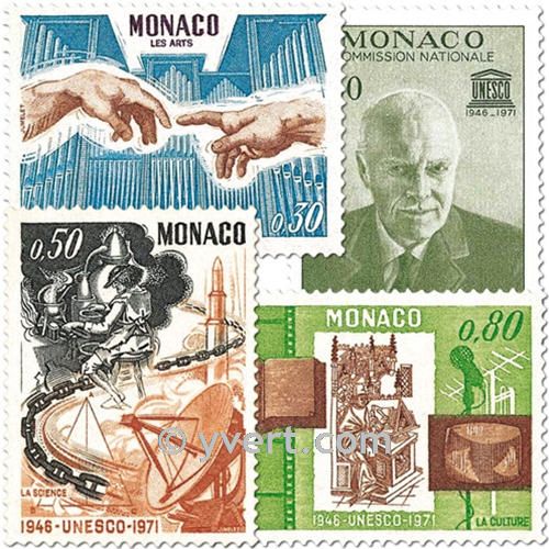 n° 855/858 -  Timbre Monaco Poste