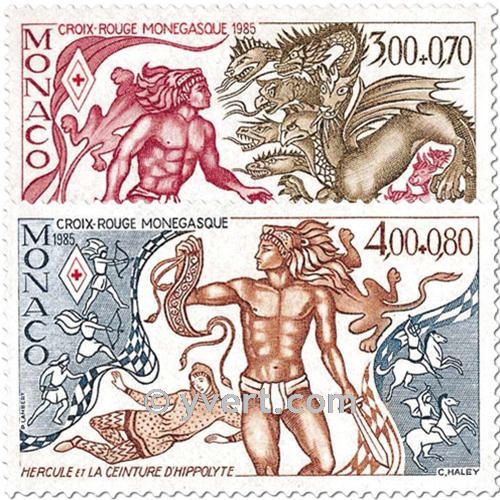 n° 1494/1495 -  Timbre Monaco Poste