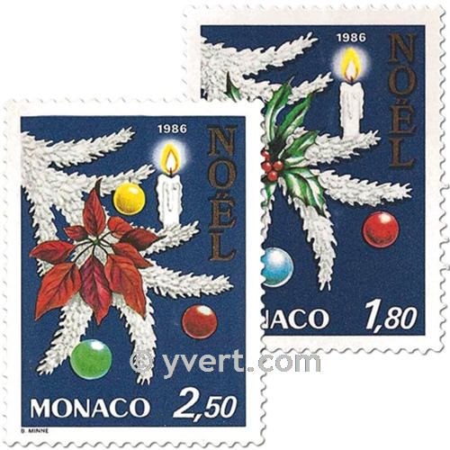 n° 1554/1555 -  Timbre Monaco Poste