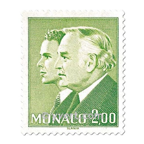 n° 1589/1590 -  Selo Mónaco Correios