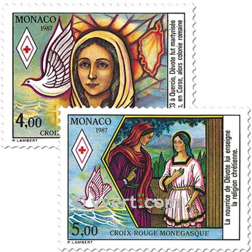 n° 1594/1595 -  Timbre Monaco Poste