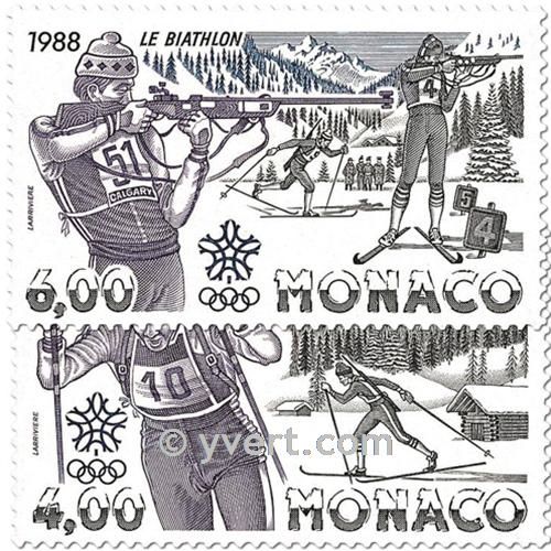 n° 1621/1622 (BF 40) -  Timbre Monaco Poste