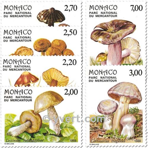 n° 1628/1633 -  Timbre Monaco Poste