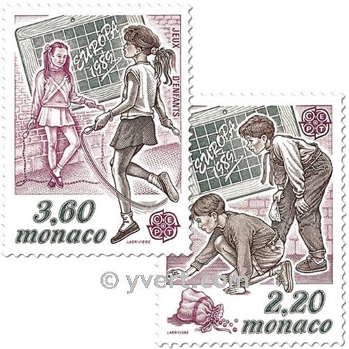 n° 1686/1687 -  Timbre Monaco Poste