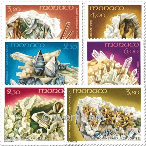 n° 1730/1735 -  Timbre Monaco Poste