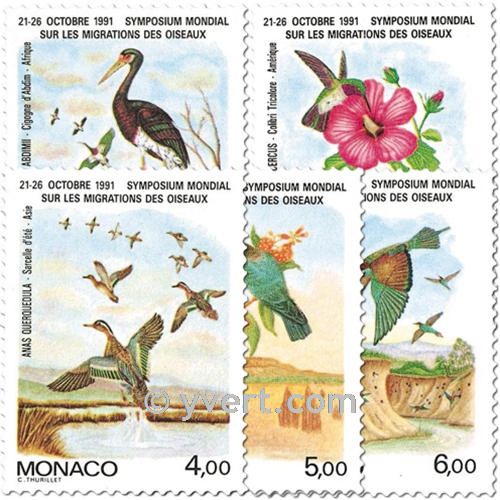 n° 1754/1758 -  Timbre Monaco Poste