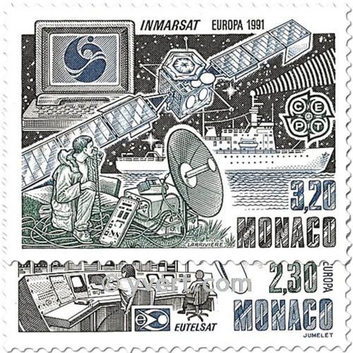 n° 1768/1769 -  Timbre Monaco Poste
