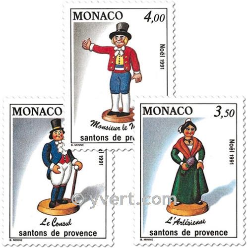 n° 1794/1796 -  Timbre Monaco Poste