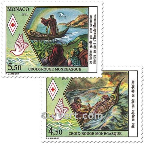 n° 1797/1798 -  Timbre Monaco Poste