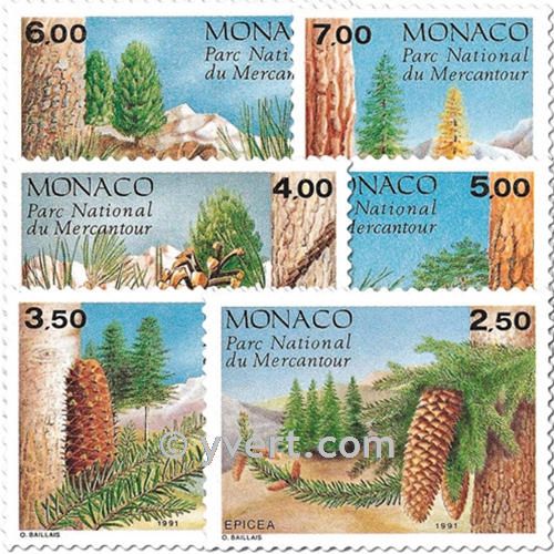 n° 1799/1804 -  Timbre Monaco Poste