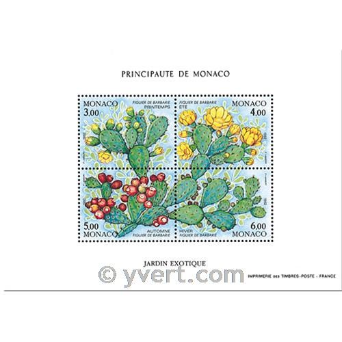 n° 1817/1820 (BF 55) -  Timbre Monaco Poste