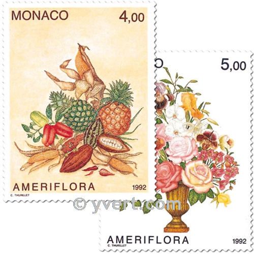 n° 1830/1831 -  Timbre Monaco Poste