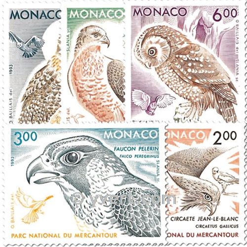 n° 1855/1859 -  Timbre Monaco Poste