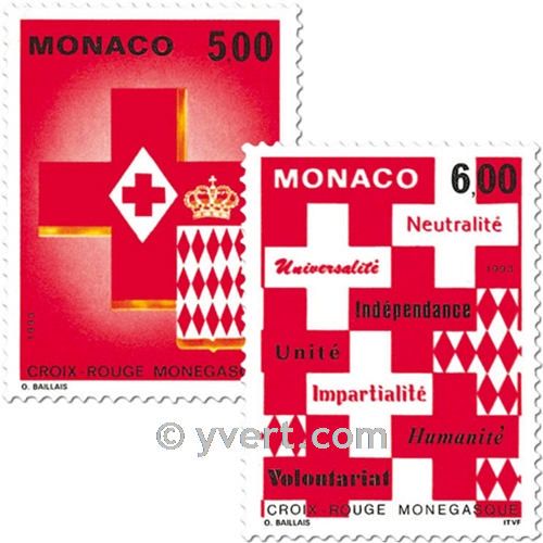 n° 1906/1907 -  Timbre Monaco Poste