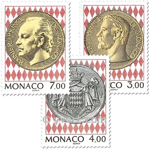 n° 1945/1947 -  Timbre Monaco Poste