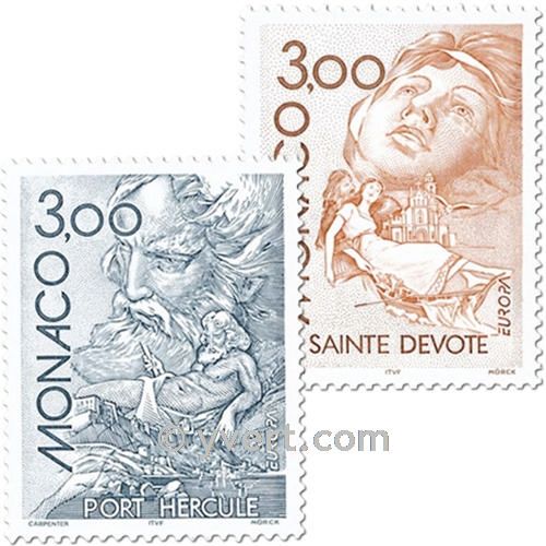 n° 2104/2105 -  Timbre Monaco Poste