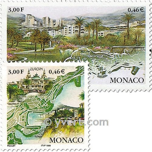 n° 2203/2204 -  Timbre Monaco Poste