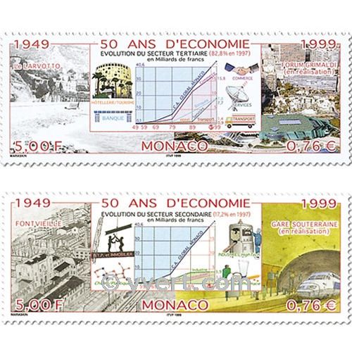 nr. 2205/2206 -  Stamp Monaco Mail