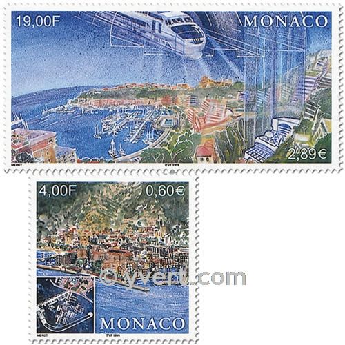 n° 2221/2224 -  Timbre Monaco Poste