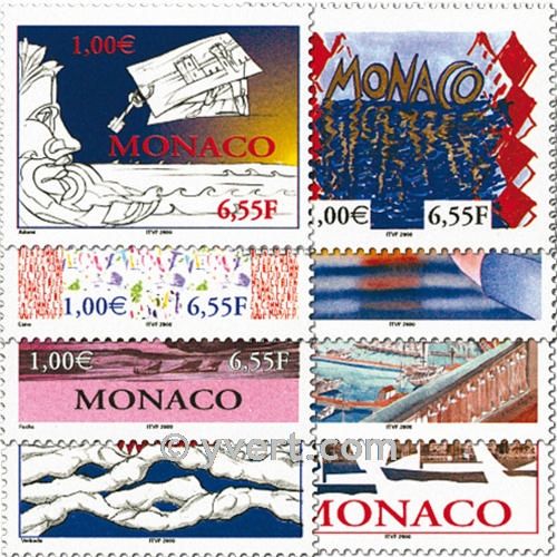 n° 2240/2247 -  Timbre Monaco Poste