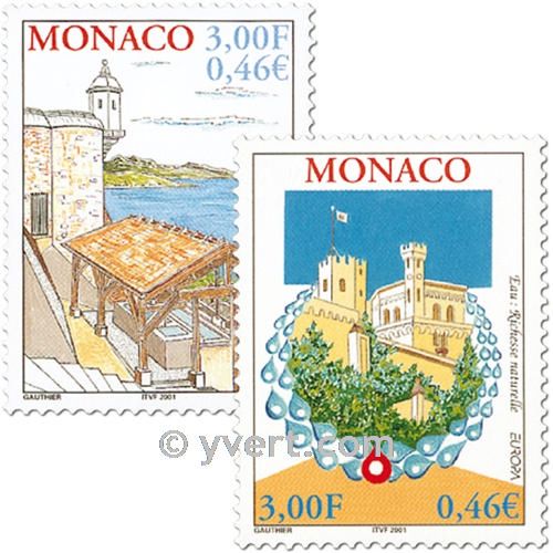 n° 2298/2299 -  Timbre Monaco Poste