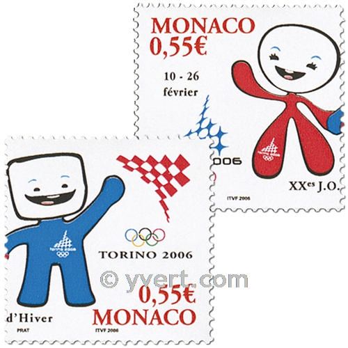 n° 2529/2530 -  Timbre Monaco Poste