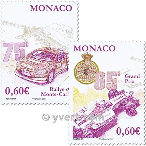 n° 2577/2578 -  Timbre Monaco Poste